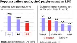 Polacy ruszyli do salonów po samochody na gaz