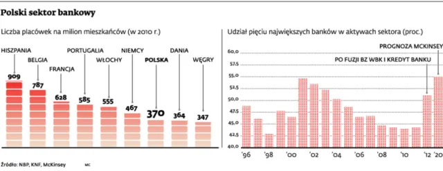 Nie ma wyjścia. Banki w Polsce będą się łączyć