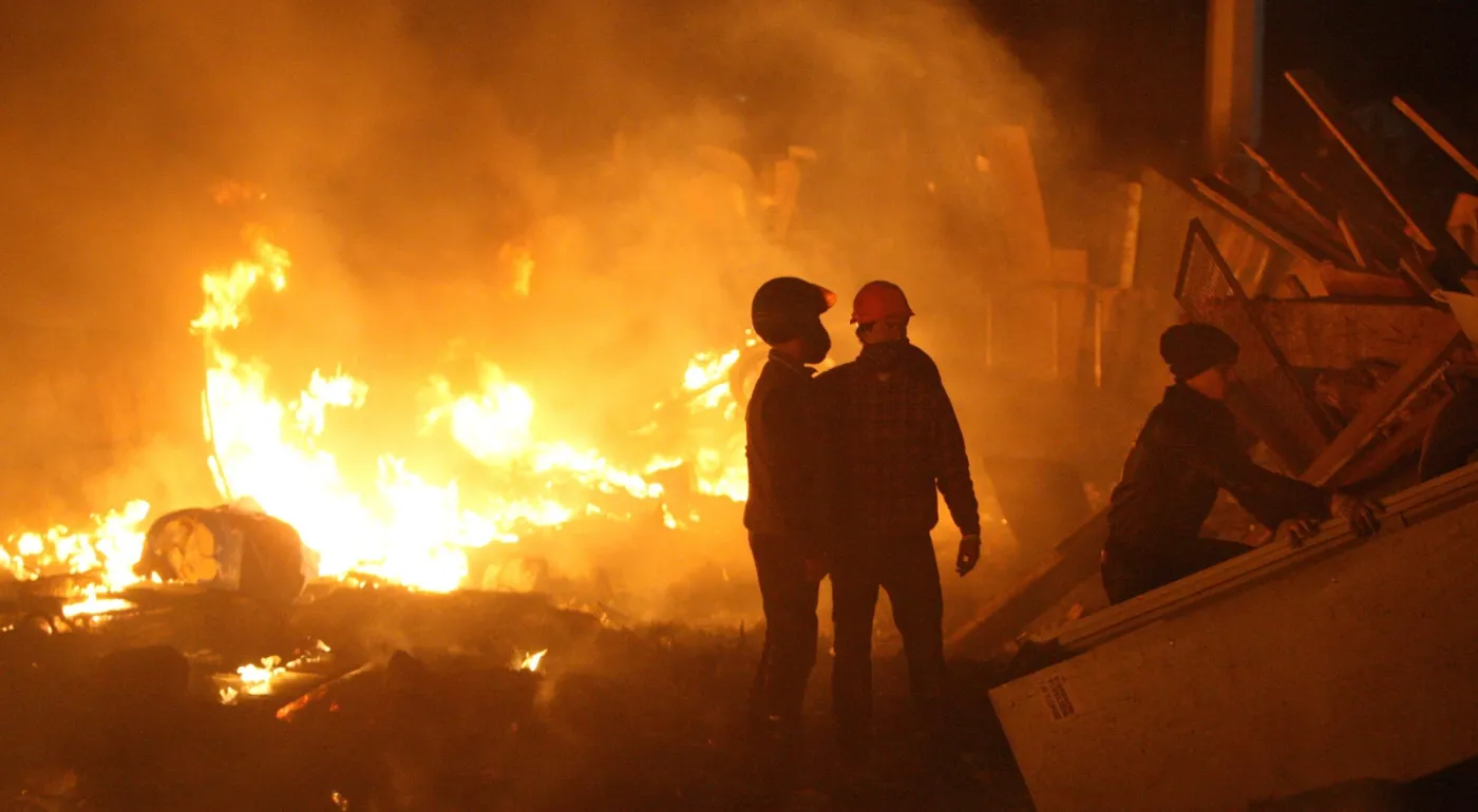 Kijów, Plac Niepodległości, 19.02.2014. 