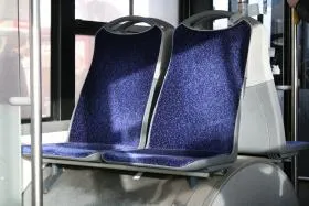 Wnętrze autobusu