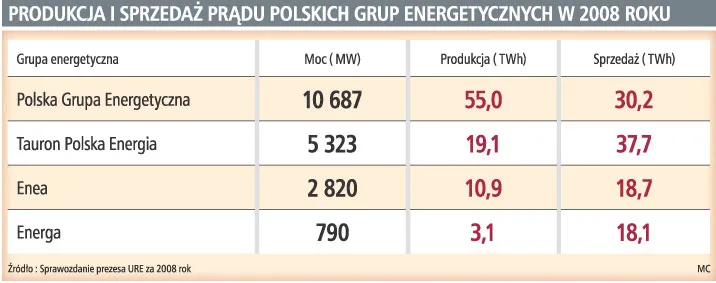 Ministerstwo Skarbu: Tauron dla inwestora branżowego, nie na giełdę