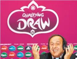 Prezydent UEFA Michel Platini oraz sponsorzy federacji cieszą się na myśl o ekspansji na rynki wschodnie