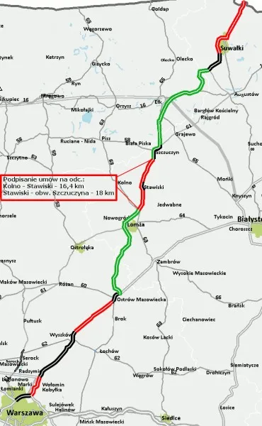 Via Baltica: Nie będzie nowego przetargu na główny fragment obwodnicy Łomży