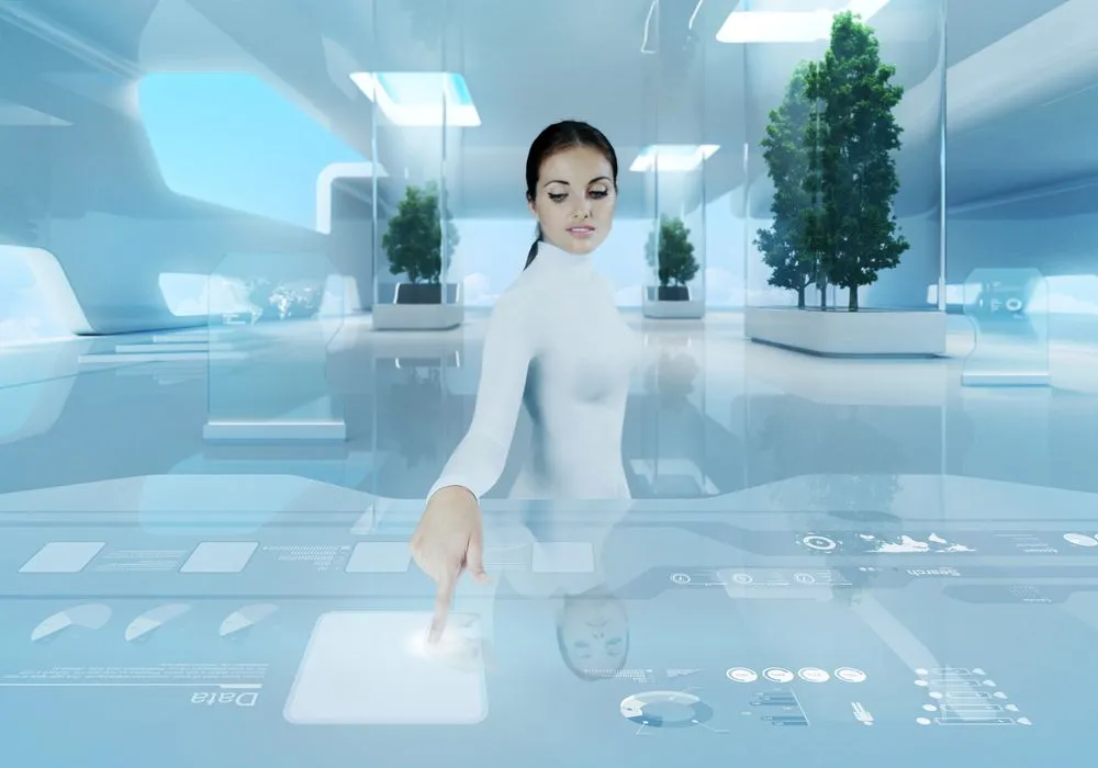 Ekran zamiast blatu biurka i drukarki 3D. Oto biuro przyszłości według Microsoftu