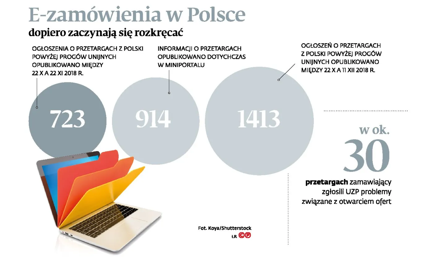 E-zamówienia z problemami. Niektórych ofert nie da się otworzyć
