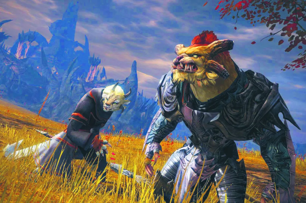 Nad „Guild Wars 2” pracuje należące do NCsoft studio producenckie ArenaNet, założone przez zwolnionych pracowników Blizzarda – największego rywala firmy z Korei Południowej