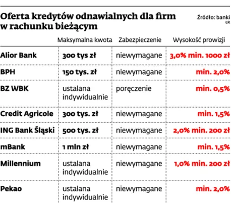 Brak pieniędzy nie jest dla firmy sytuacją bez wyjścia