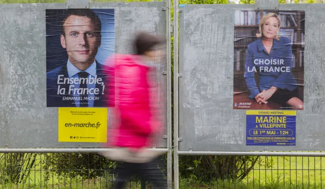Emmanuel Macron i Marine Le Pen weszli do II tury wyborów prezydenckich we Francji [WSTĘPNE WYNIKI]