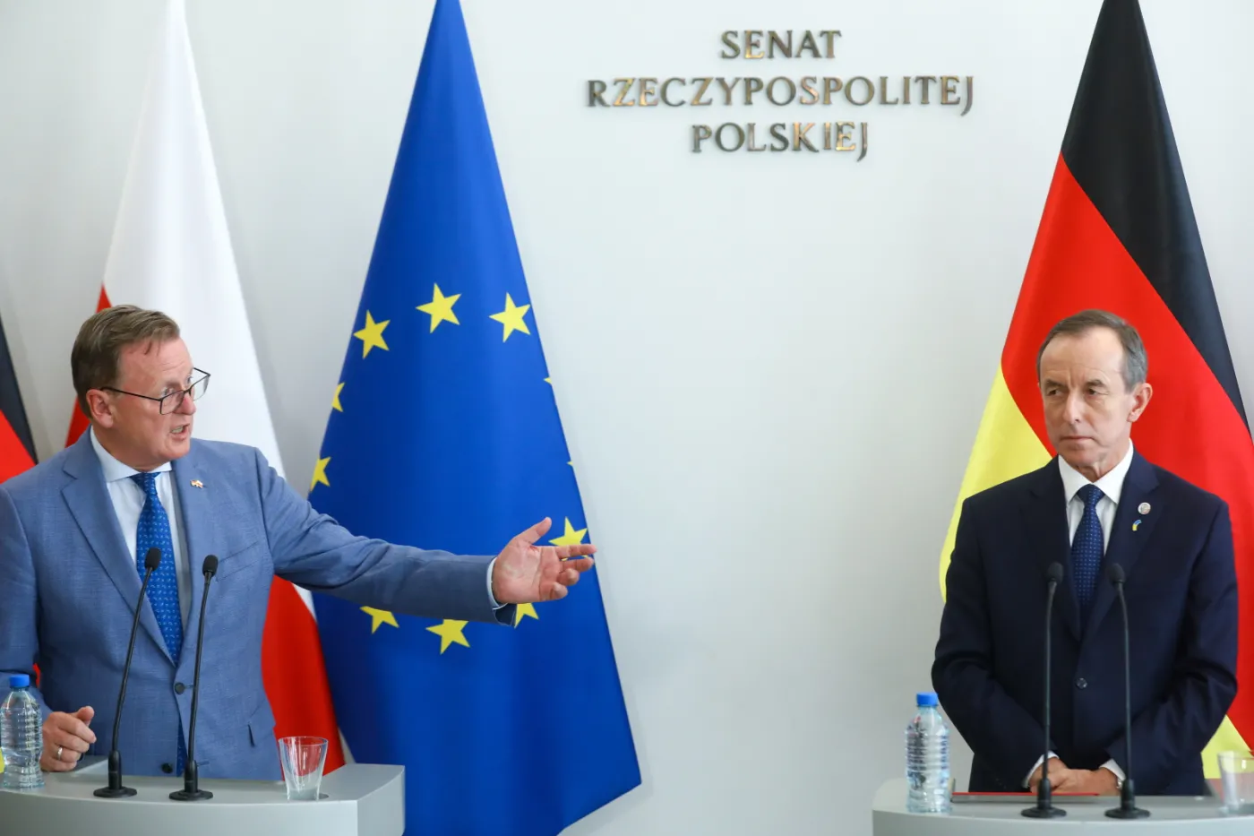 Grodzki rozmawiał ze swoim niemieckim odpowiednikiem o kwestiach dwustronnych oraz Ukrainie