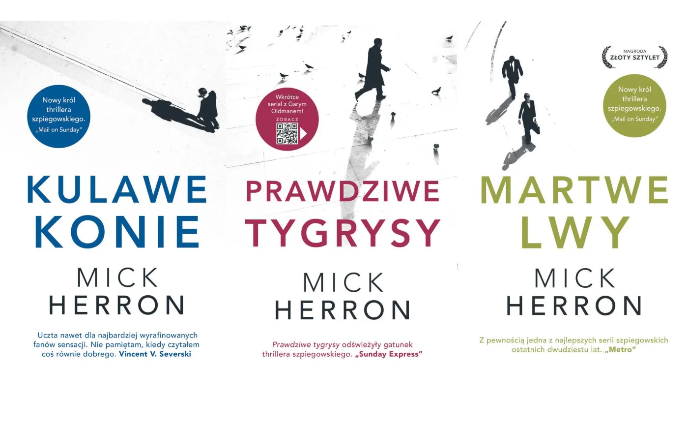 Mick Herron i jego cykl powieści o szpiegach nieudacznikach