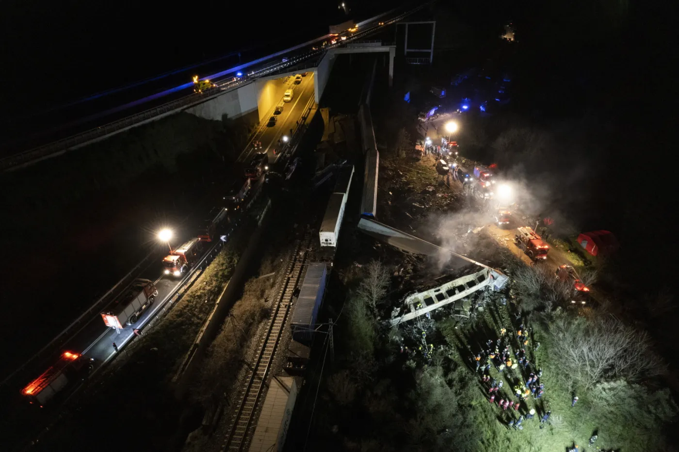 Zderzenie pociągów w Grecji. Kilkadziesiąt ofiar śmiertelnych