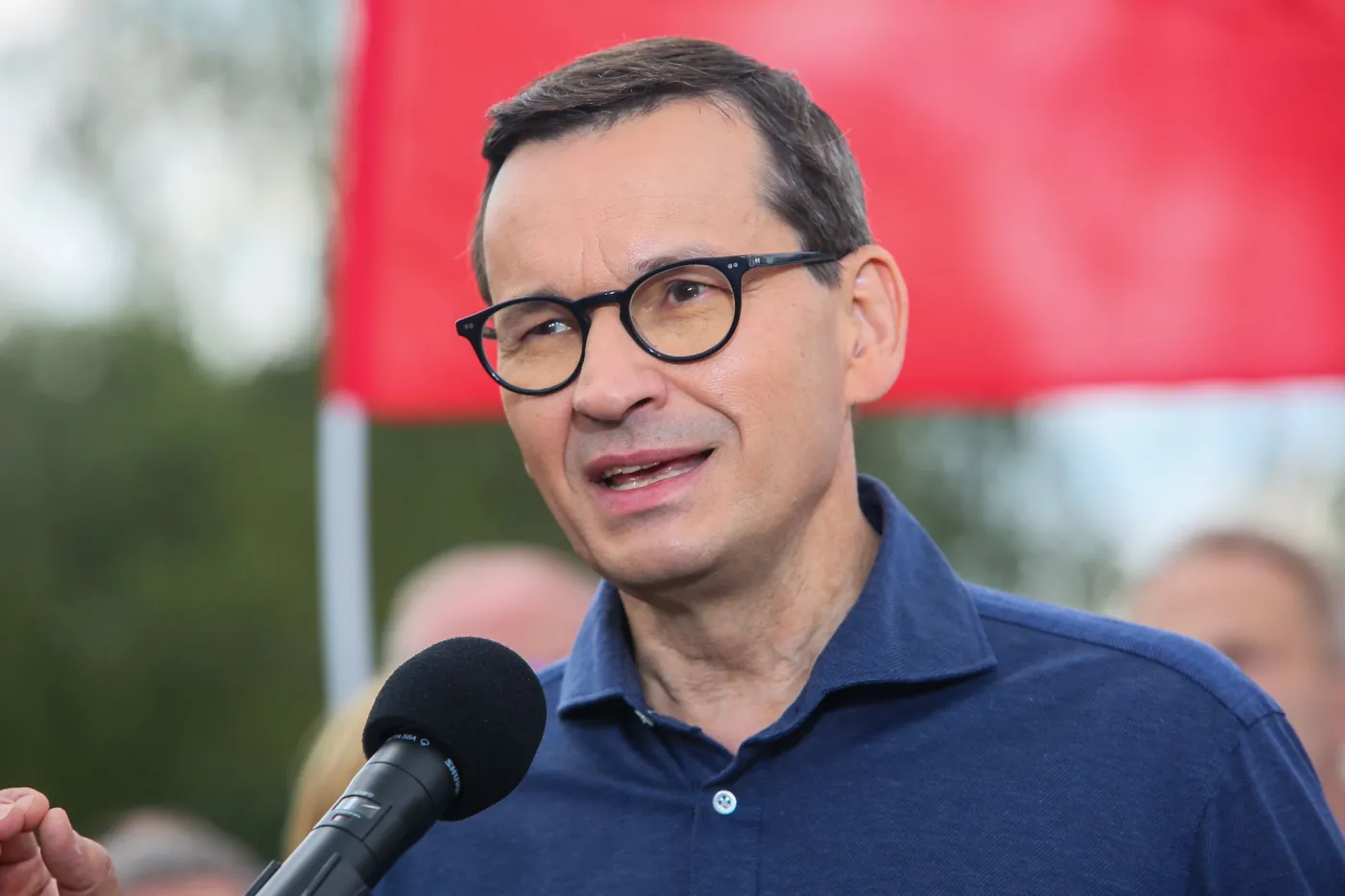 Morawiecki do Tuska: Trafiła się okazja, by przeprosić za likwidację jednostki wojskowej w Ostródzie