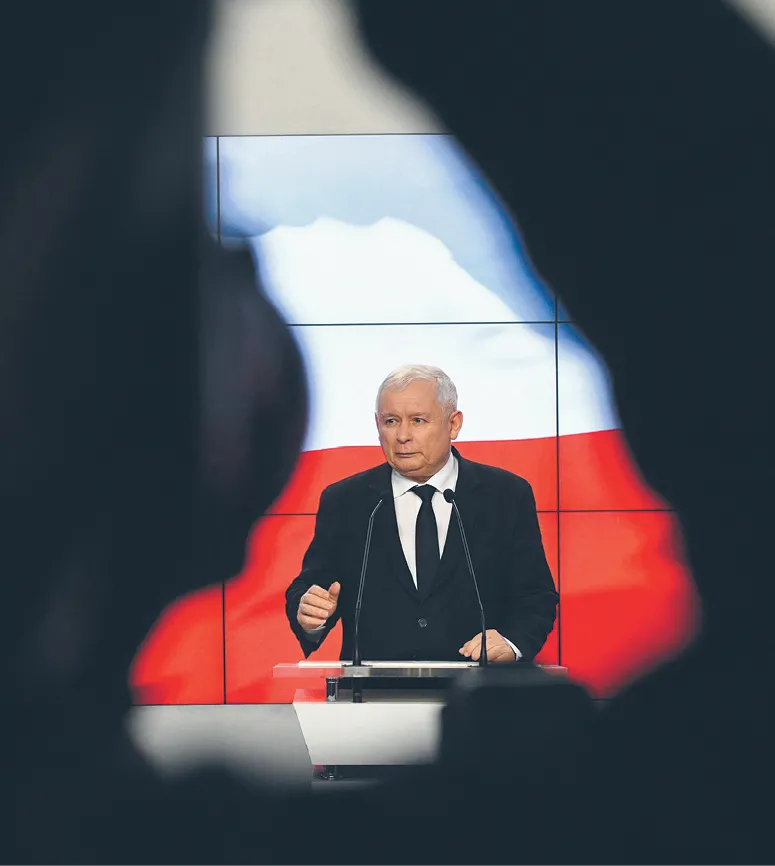 Kaczyński o "Zielonej granicy": Ci, którzy robią takie filmy są armią Putina