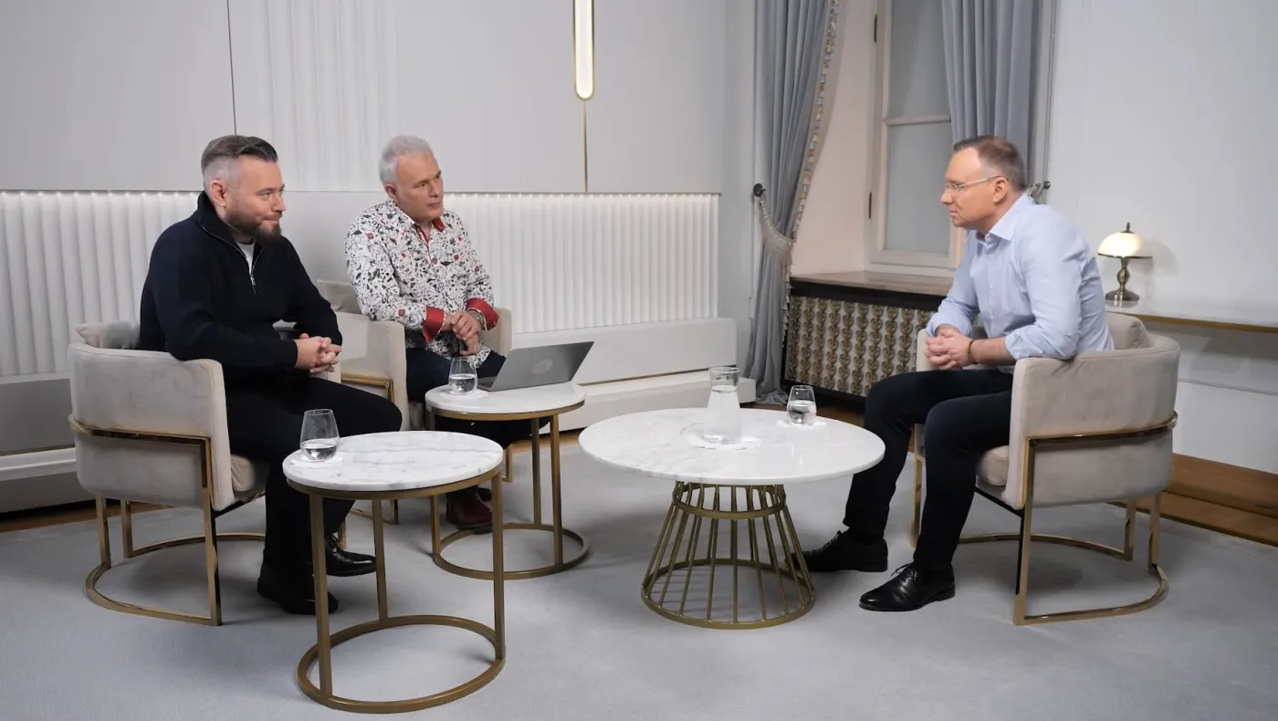 Andrzej Duda w Kanale Zero: "Jakiś reset konstytucyjny jest potrzebny"