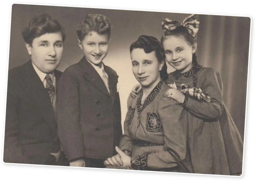 Rodzina Wysockich, ok 1944 r.