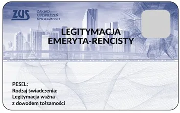 Legitymacja emeryta-rencisty
