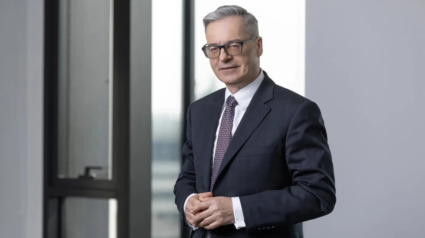 Prezes BGK Mirosław Czekaj