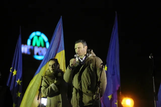 Relacja z protestów na Ukrainie: Władze nie kontrolują sytuacji w Kijowie