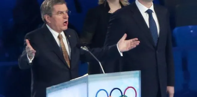 Soczi - Thomas Bach zamknął zimowe igrzyska olimpijskie