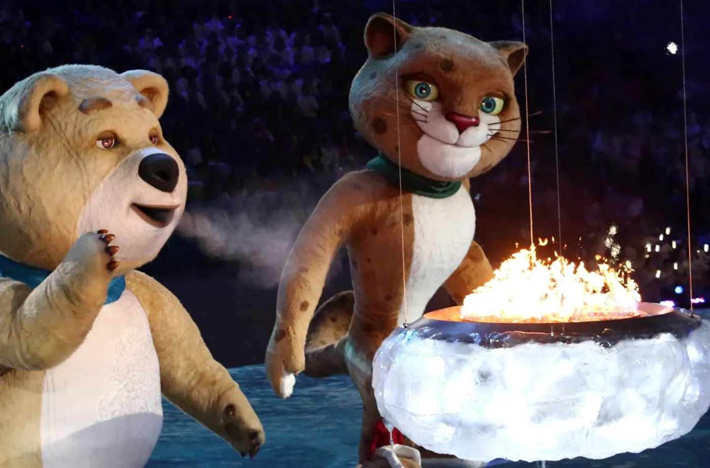 Ceremonia zamknięcia Zimowych Igrzysk Olimpijskich w Soczi 2014