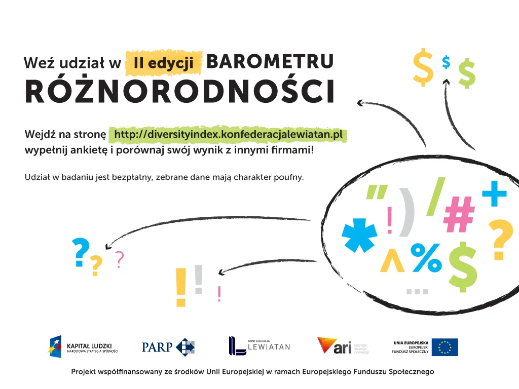 Zarządzanie różnorodnością się opłaca! Weź udział w Barometrze Różnorodności!