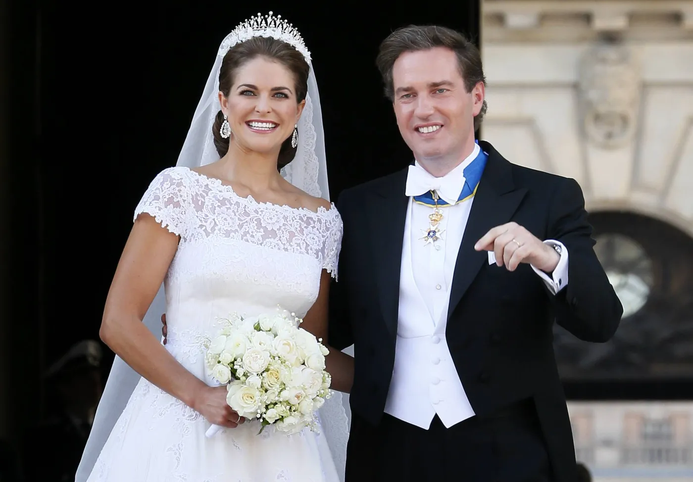 Ślub szwedzkiej księżniczki Madeleine z Amerykaninem Christopherem O'Neillem