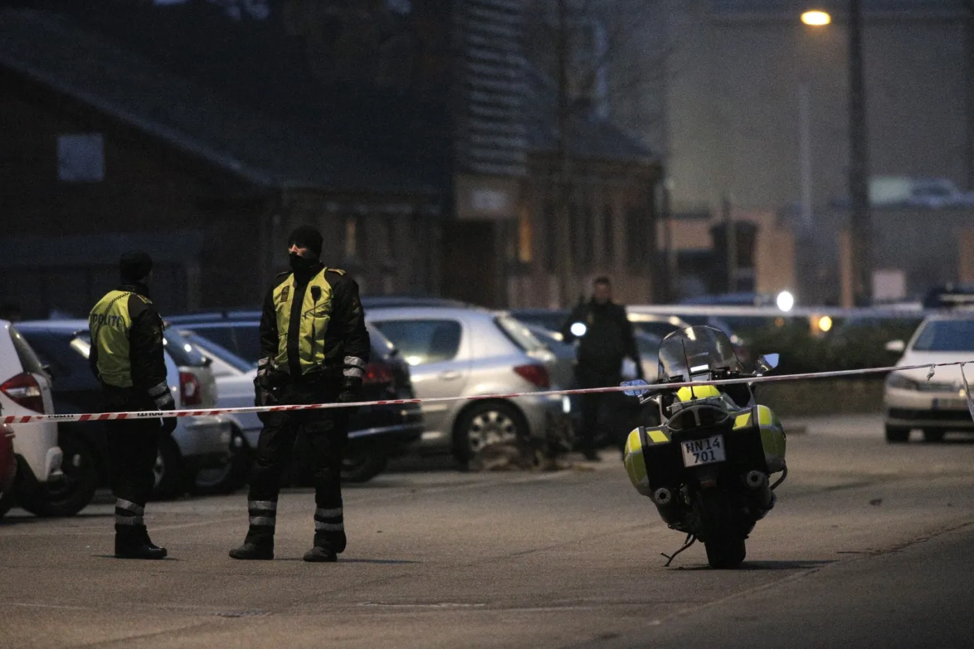 Strzelanina w Kopenhadze fot.  Martin Sylvest EPA/MARTIN SYLVEST DENMARK OUT Dostawca: PAP/EPA.