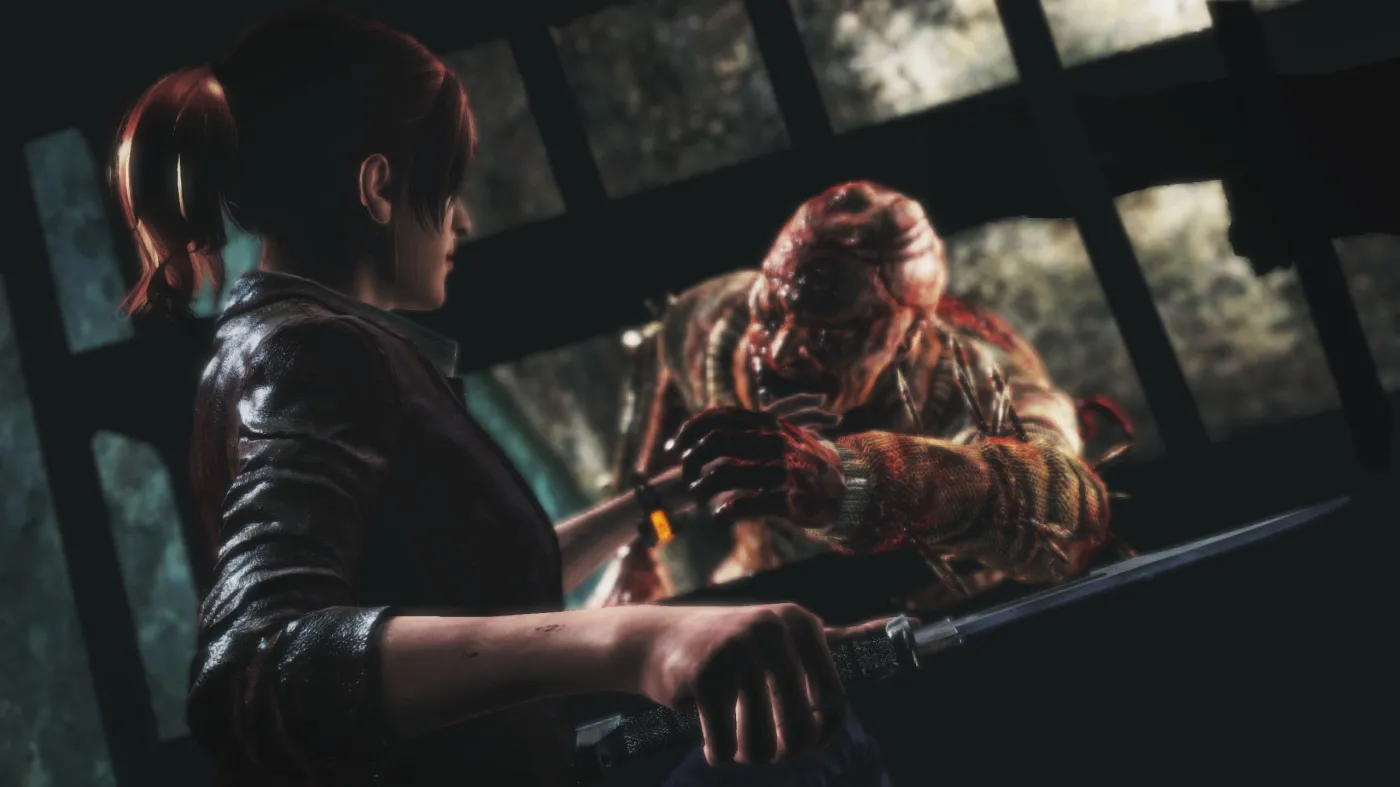 Claire Redfield i Barry Burton. "Resident Evil: Revelations 2"