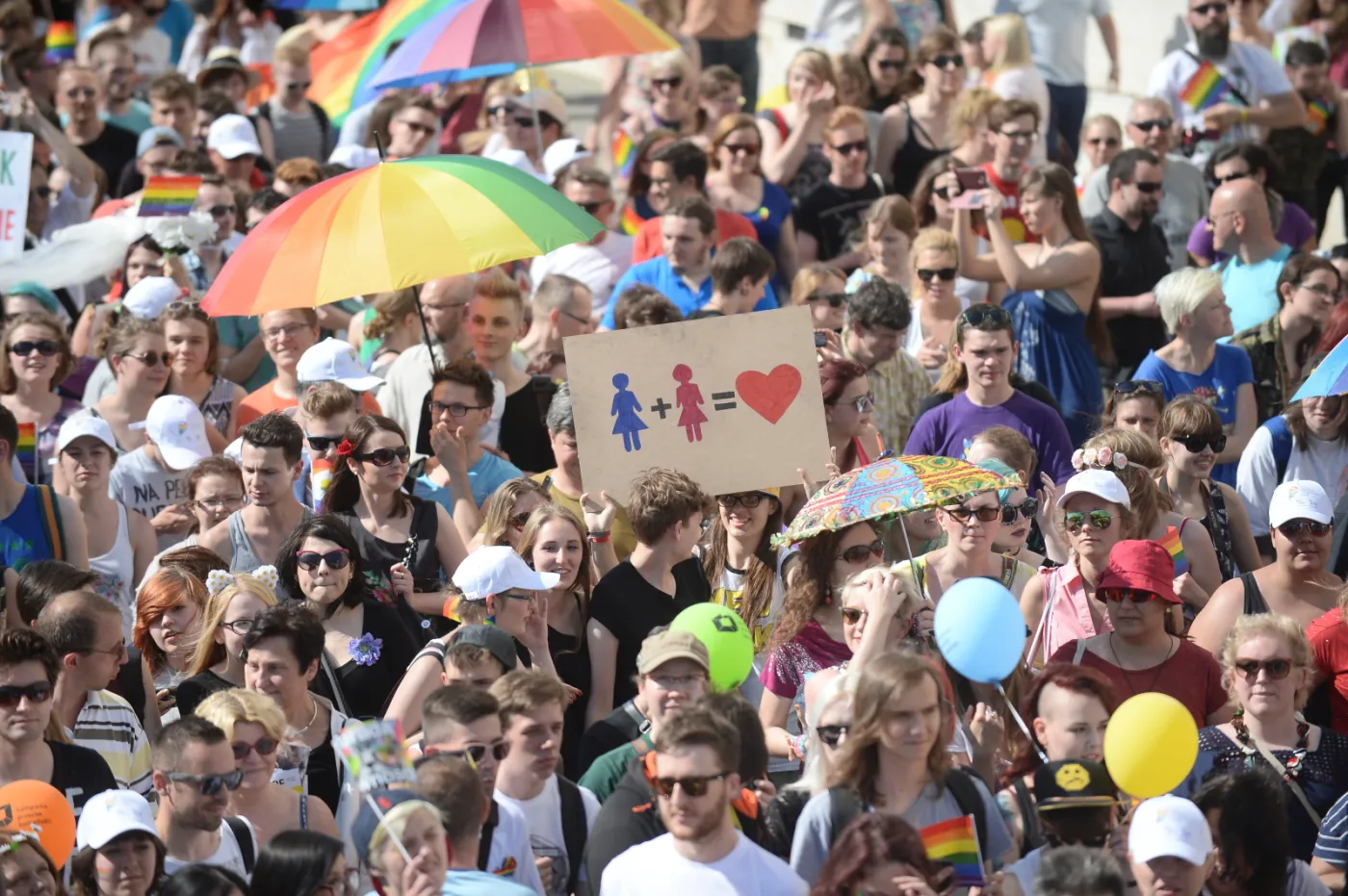 Parada równości w Warszawie