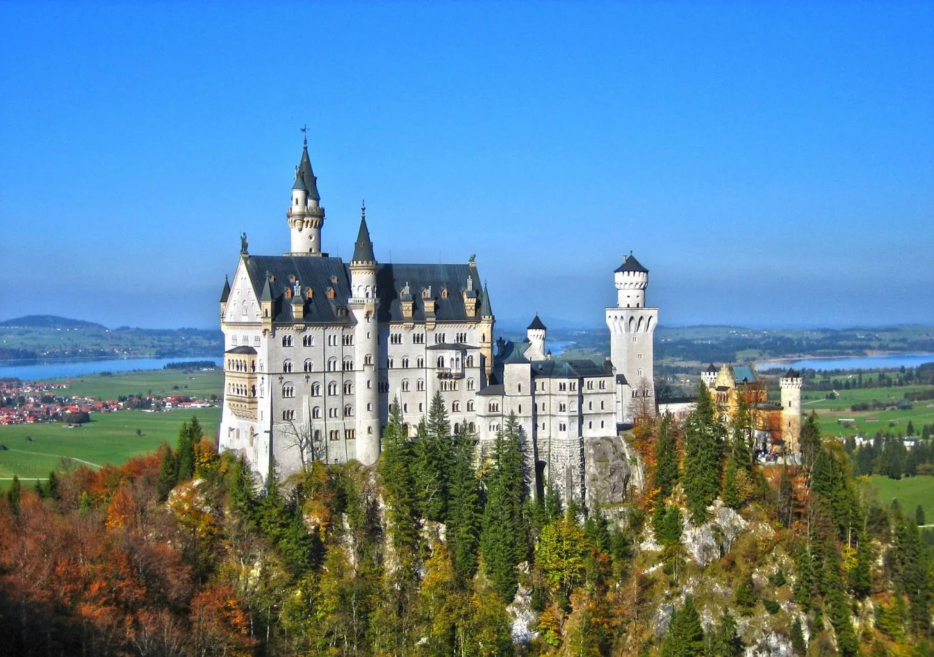 Zamek Neuschwanstein, Niemcy. Fot. Pixabay