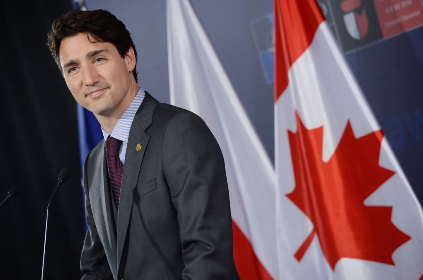 Premier Kanady Justin Trudeau, PAP/Jacek Turczyk 