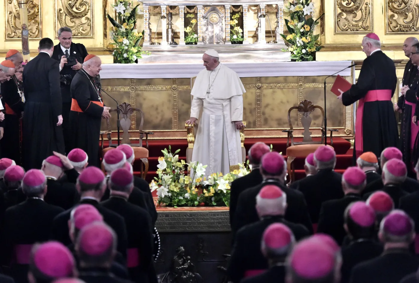 Abp Gądecki na spotkaniu biskupów z papieżem: Dziękujemy za troskę