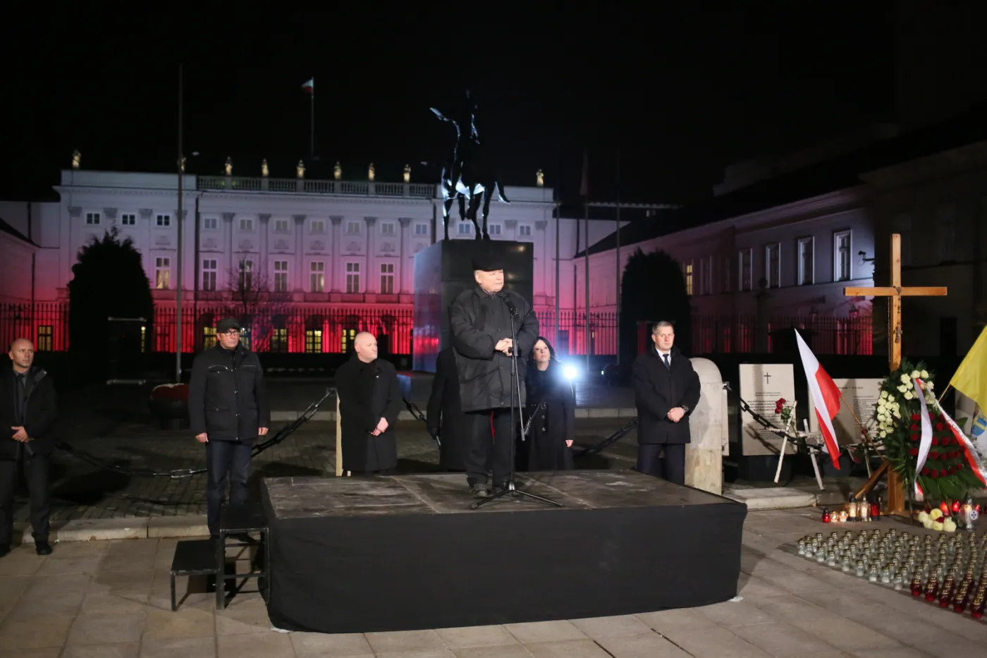 Kaczyński: Na wolność Rzeczypospolitej podnoszona jest ręka