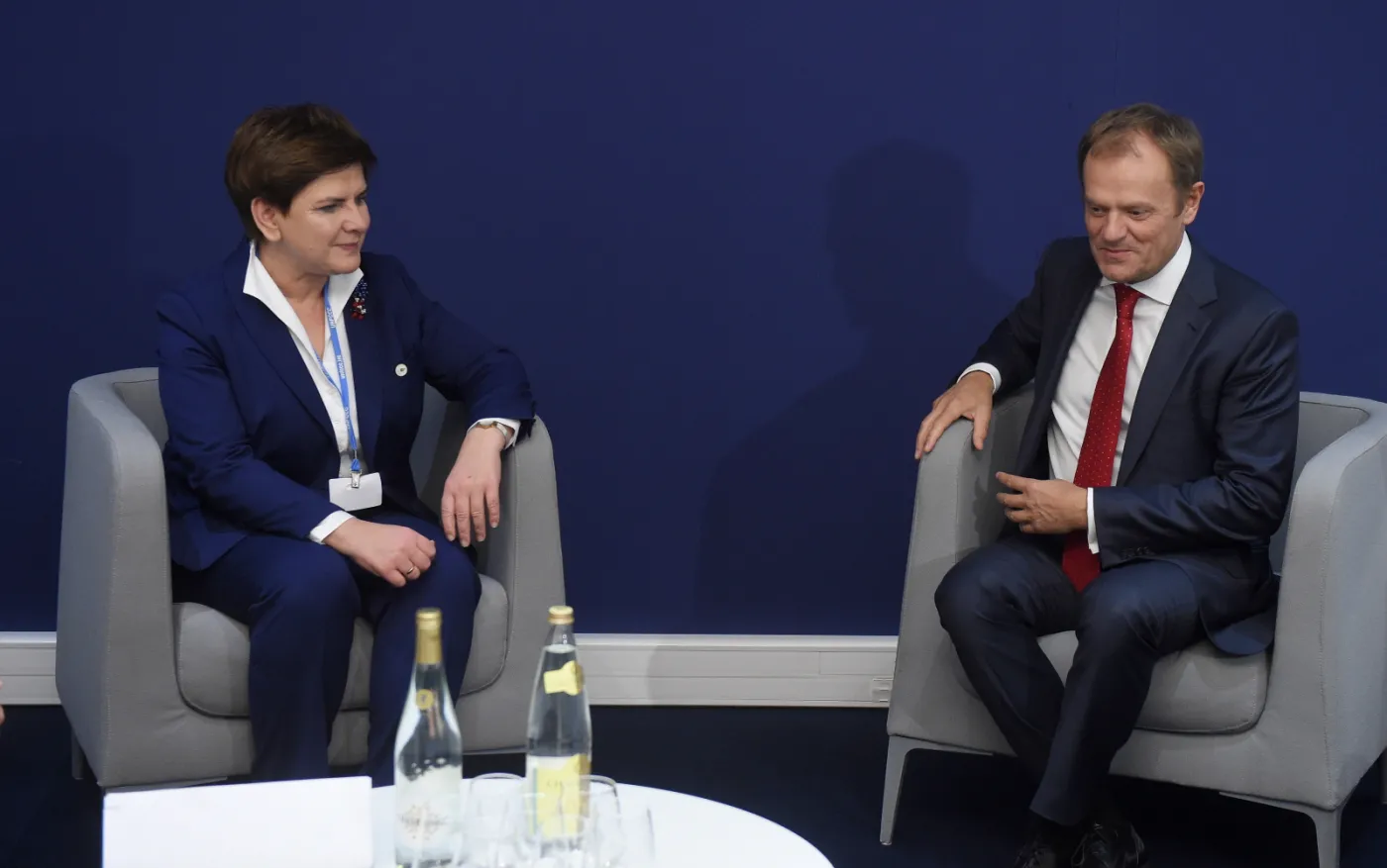 Pierwsze spotaknie Tusk-Szydło