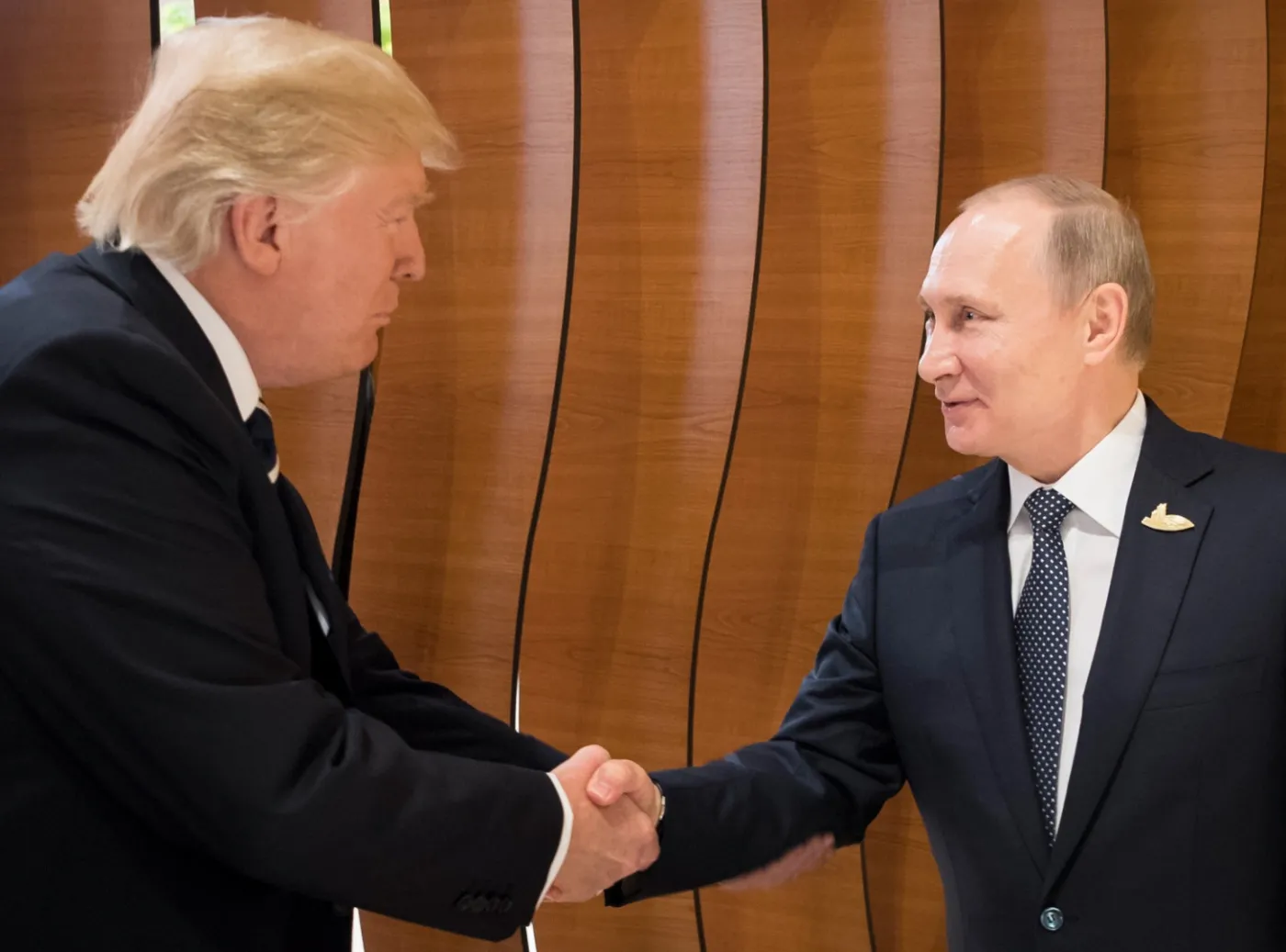 Donald Trump i Władimir Putin