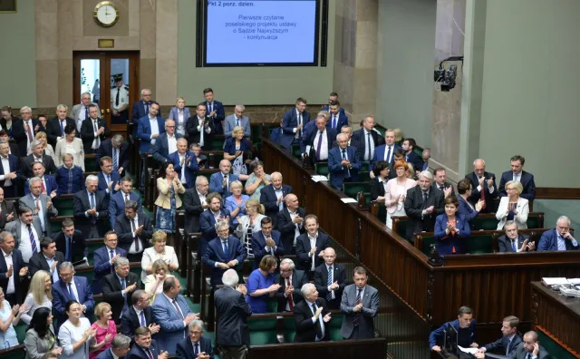 Sejm uchwalił nową ustawę o Sądzie Najwyższym