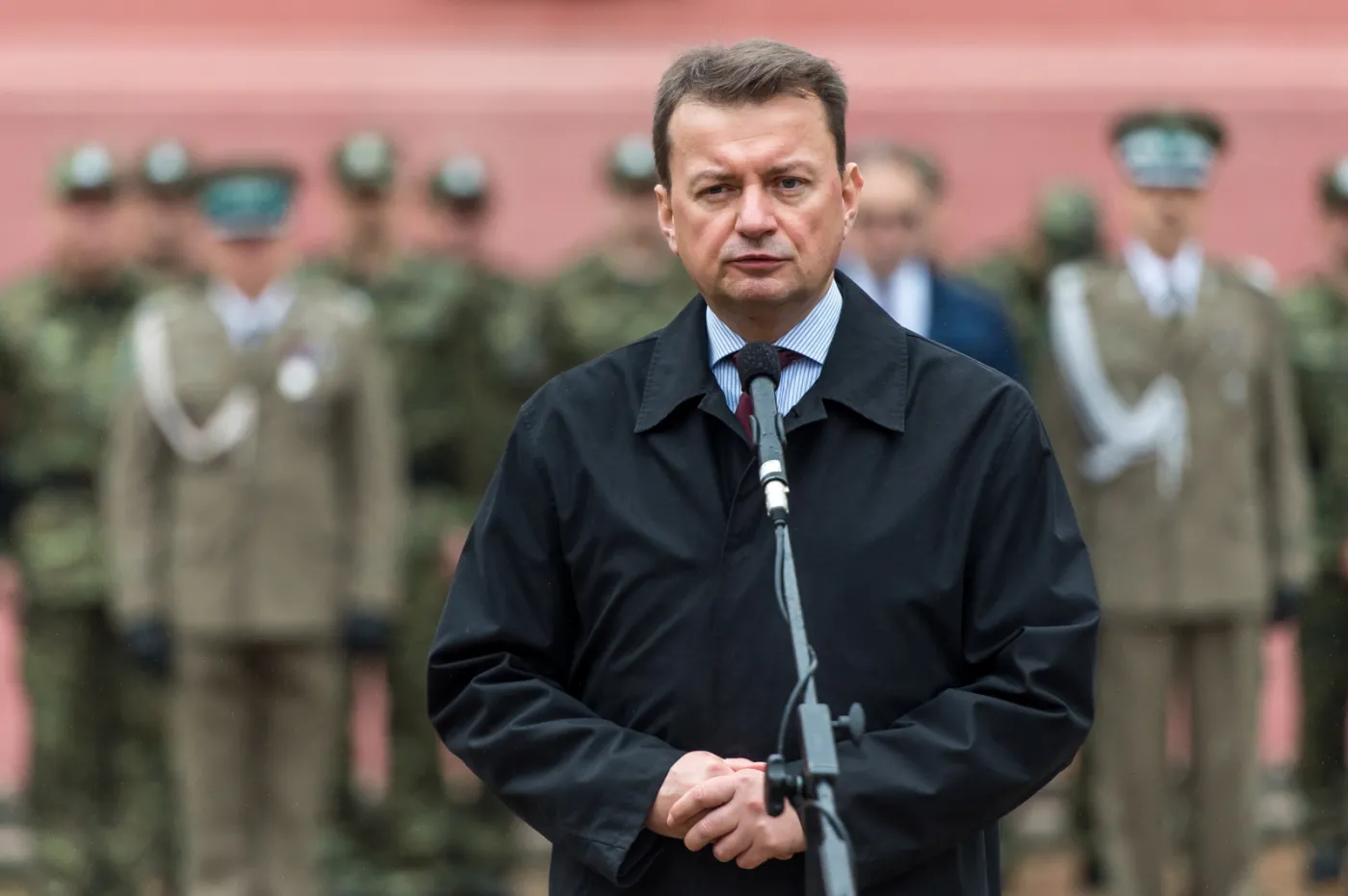 Minister spraw wewnętrznych i administracji Mariusz Błaszczak