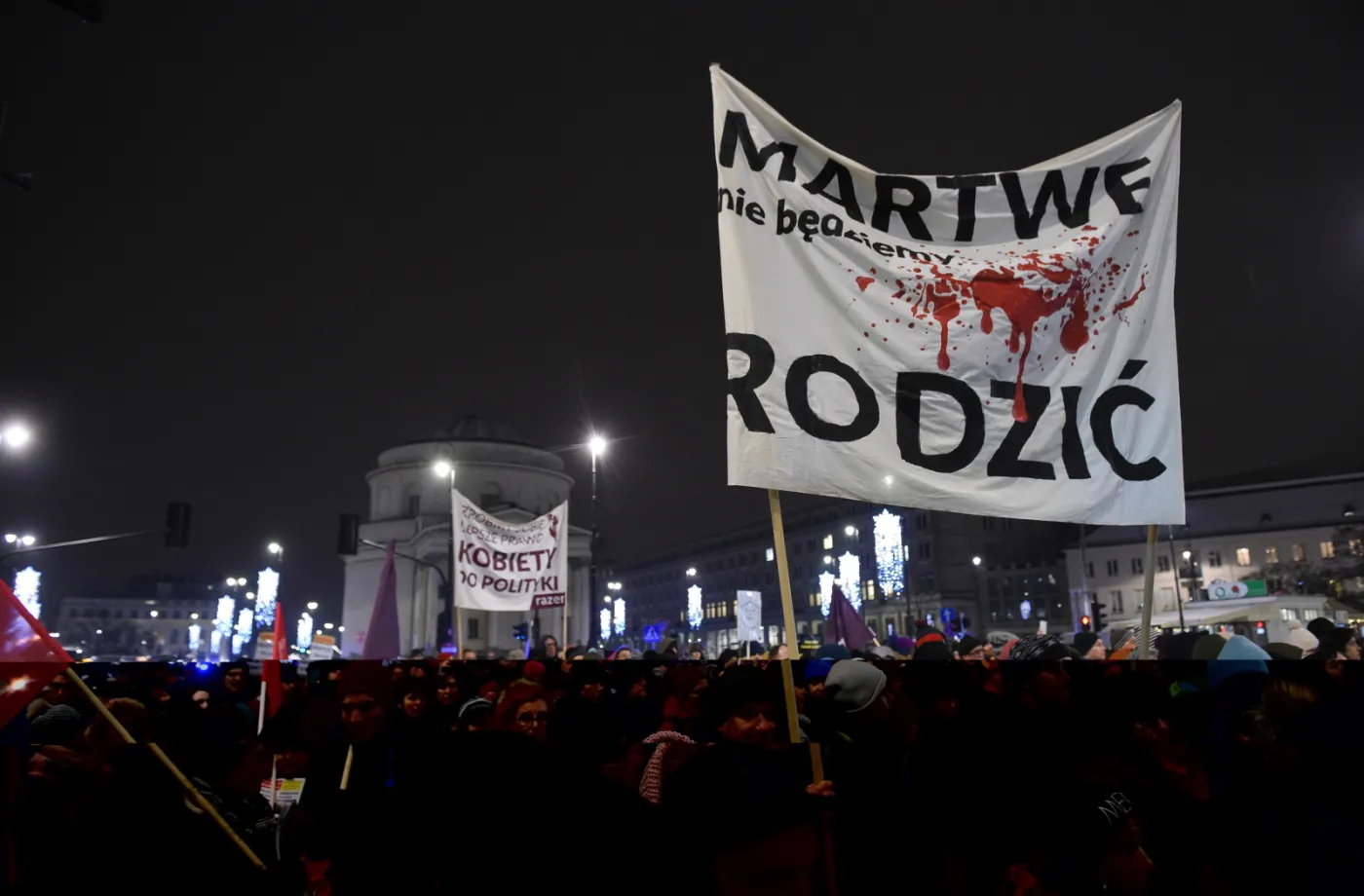protest kobiet czarna środa