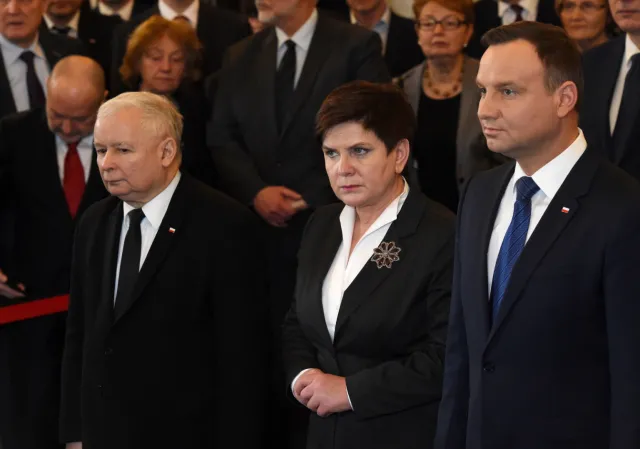 Prezydent: Służba Polsce była treścią życia prezydenta Lecha Kaczyńskiego