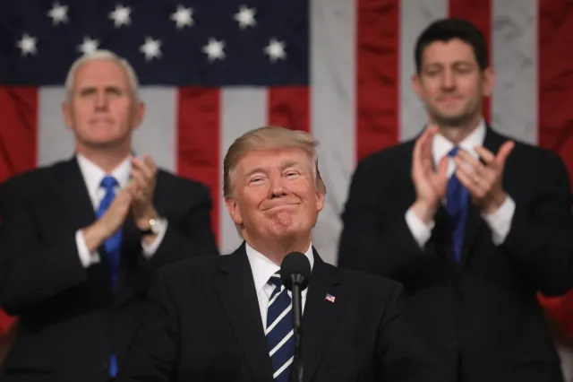 Wystąpienie Trumpa w Kongresie: Budowa muru na granicy z Meksykiem i walka z islamskim teroryzmem