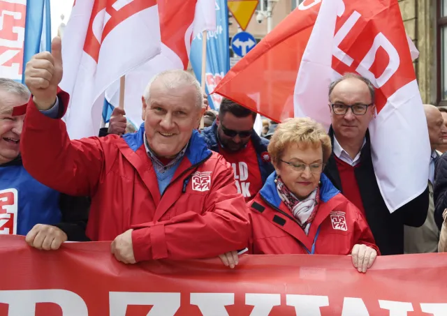 Manifestacja 1 maja: OPZZ: Prekariat powinien uzyskać prawa pracownicze