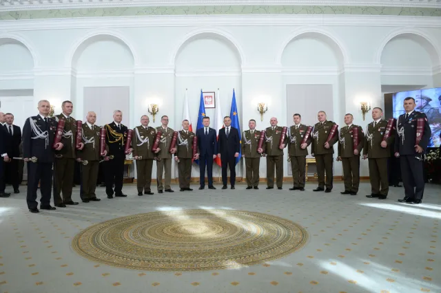 Prezydent wręczył nominacje generalskie