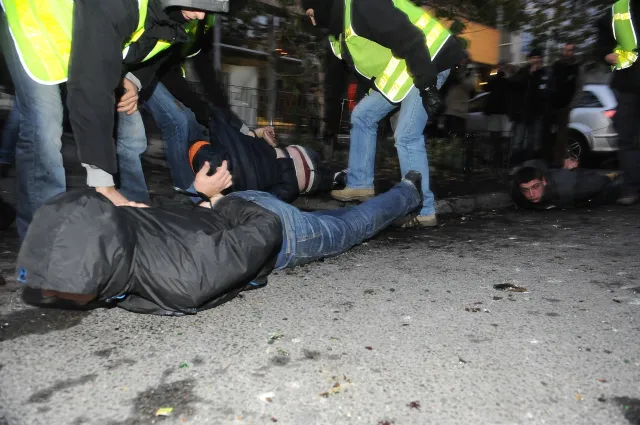 9 zatrzymanych po niedzielnej demonstracji narodowców w Katowicach