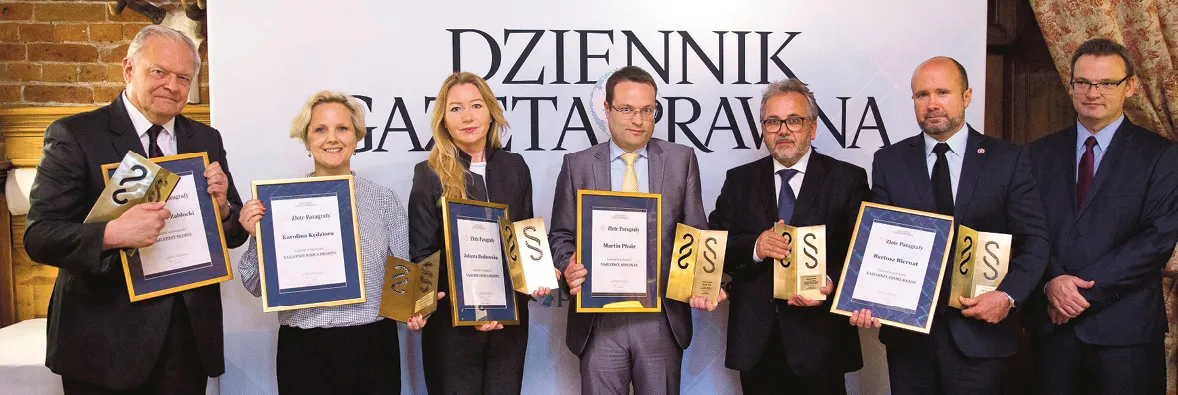 Złote Paragrafy przyznane