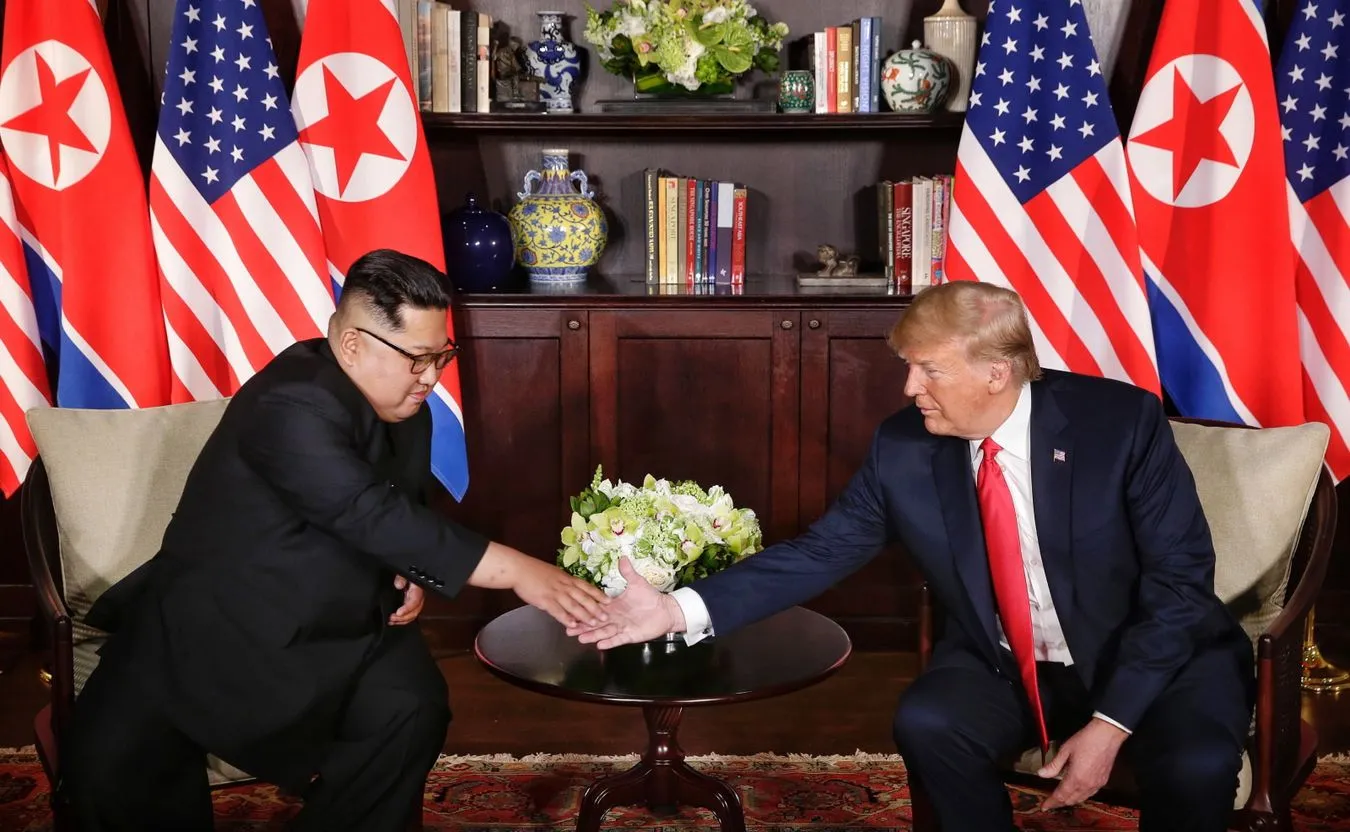 Szczyt korzyści. Spotkanie z Kimem powinno poporawić notowania Trumpa