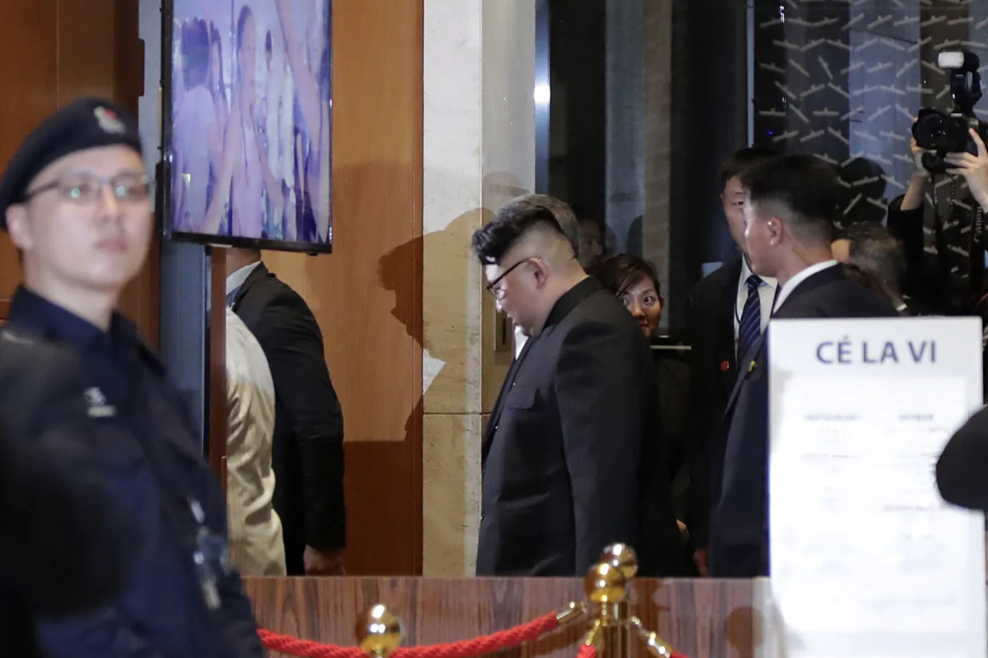 Kim Dzong Un zwiedza Singapur