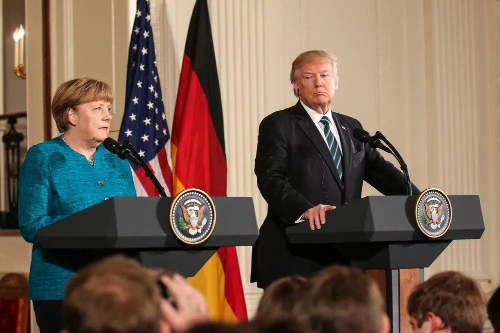 USA i Niemcy na kursie kolizyjnym