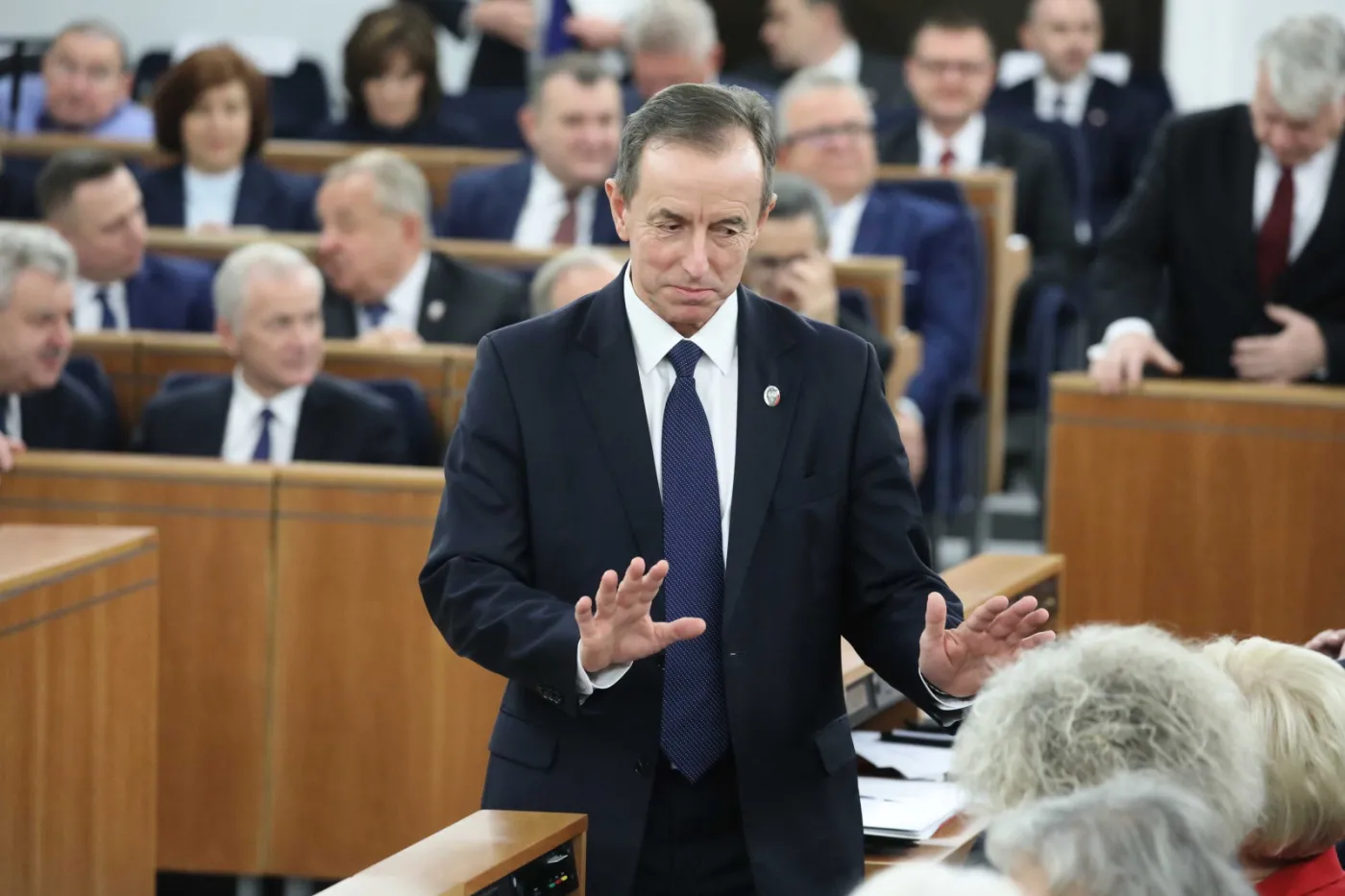 Grodzki: Na czele Kancelarii Senatu stanie apartyjny urzędnik Piotr Świątecki