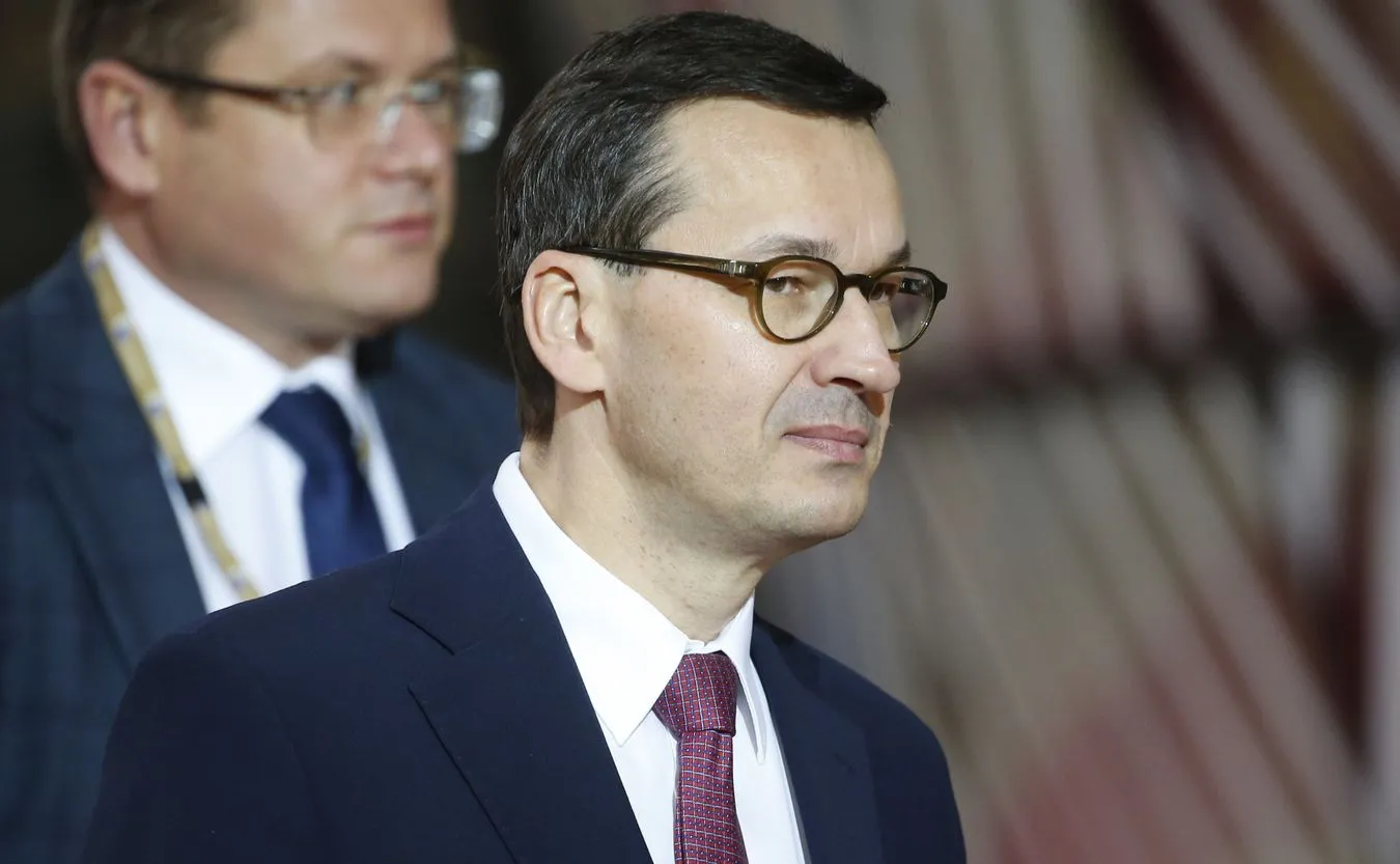 Mateusz Morawiecki w Brukseli