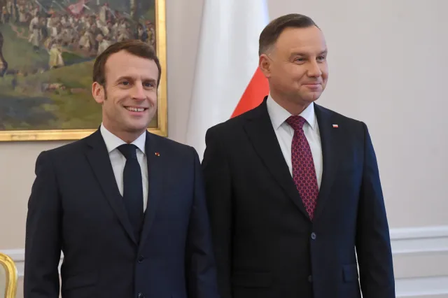 Macron: Polska skorzysta na funduszu sprawiedliwej transformacji, aby przeprowadzić transformację energetyczną